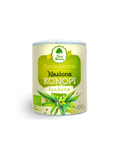 Peeled organic hemp seeds, 100 g - Nutra Best Europe