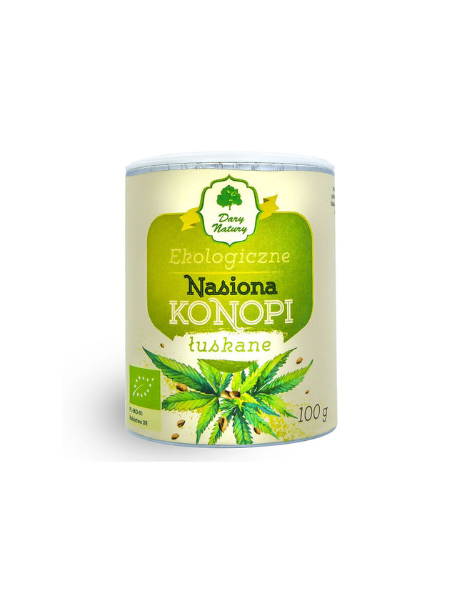 Peeled organic hemp seeds, 100 g - Nutra Best Europe