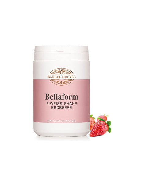 Bellaform Eiweiß-Shake / Protein shake with strawberry flavor, 450 g Bärbel Drexel - Nutra Best Europe