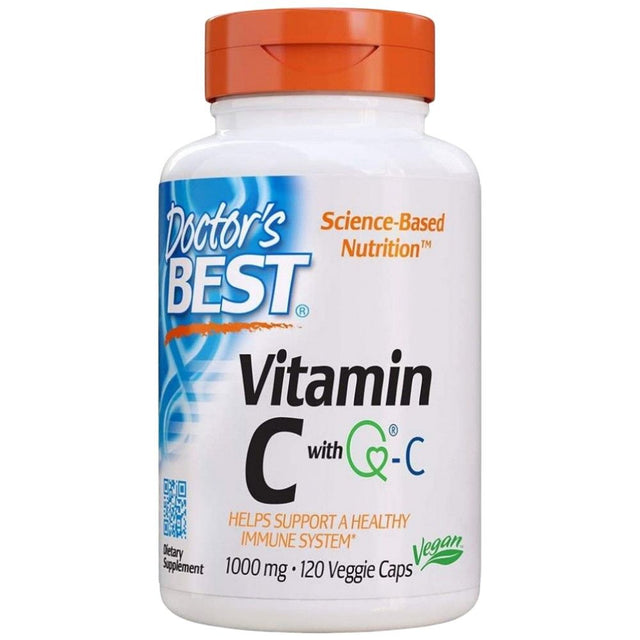 BEST Vitamin C + Quali™ C 1000 mg - 120 capsules - Nutra Best Europe