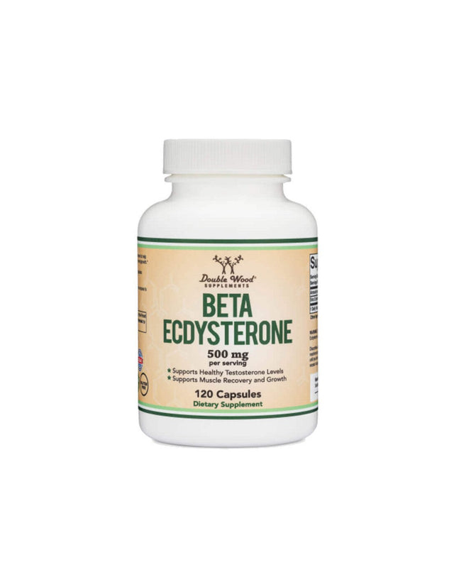 Beta ecdysterone/ Beta ecdysterone, 500 mg, 120 capsules Double Wood - Nutra Best Europe
