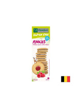 Gluten-free biscuits with vanilla cream and raspberries, 125 g - Nutra Best Europe