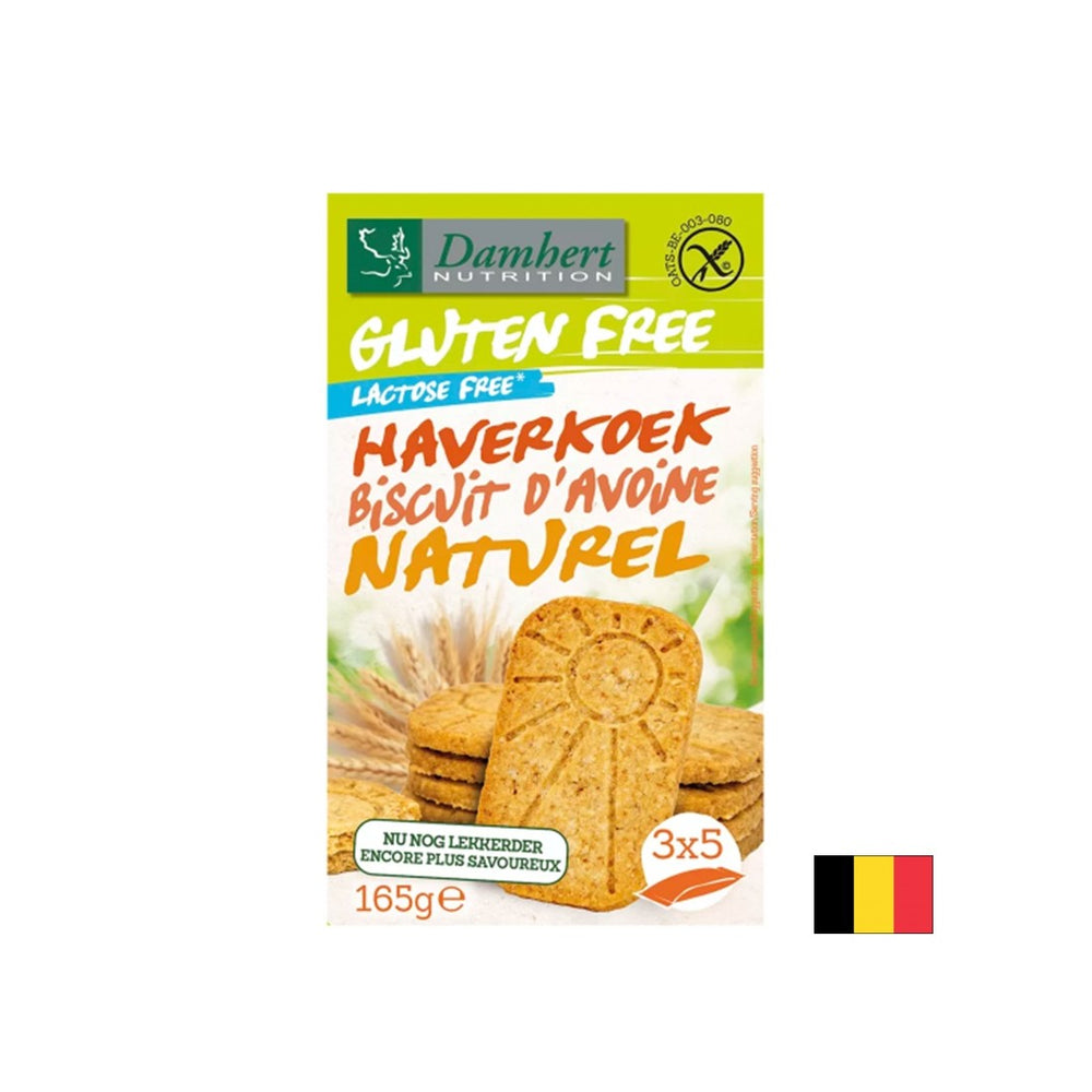 Gluten-free oat biscuits, 165 g - Nutra Best Europe