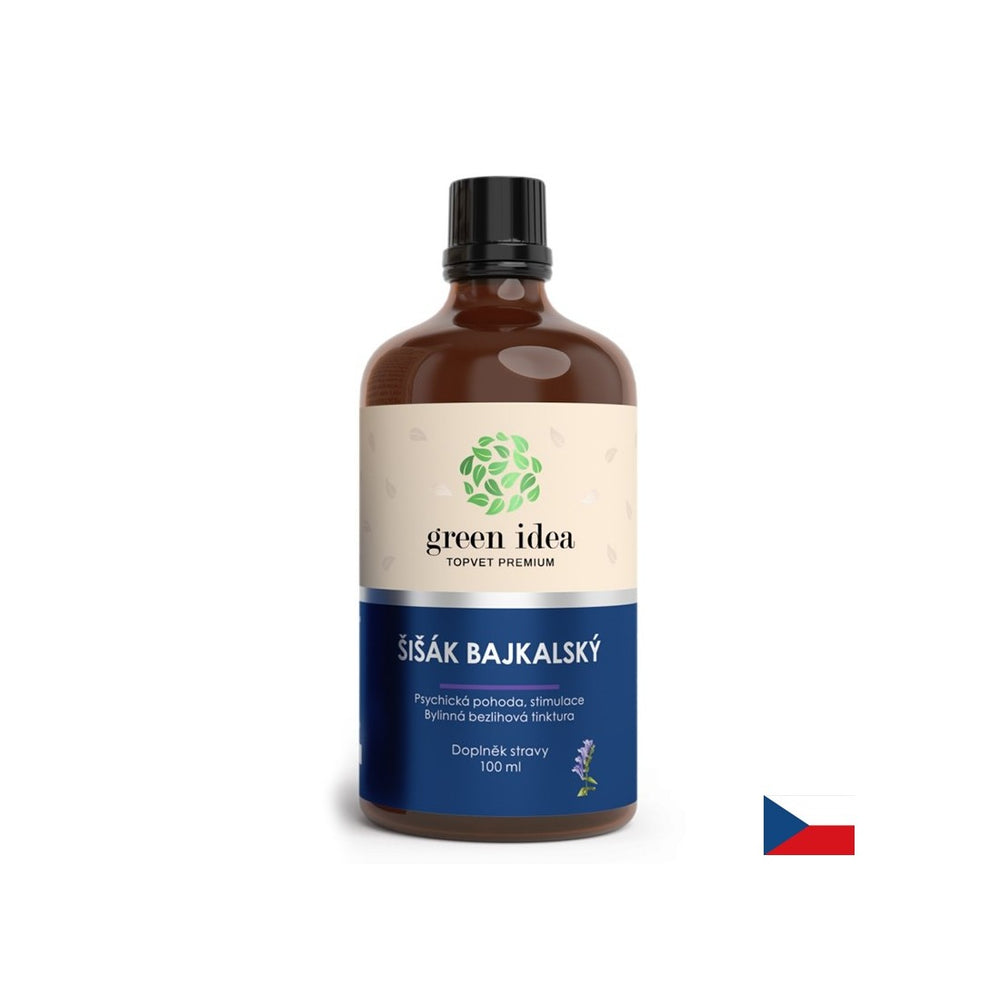 Insomnia and immunity - Baikal skullcap, 100 ml tincture (alcohol-free) - Nutra Best Europe