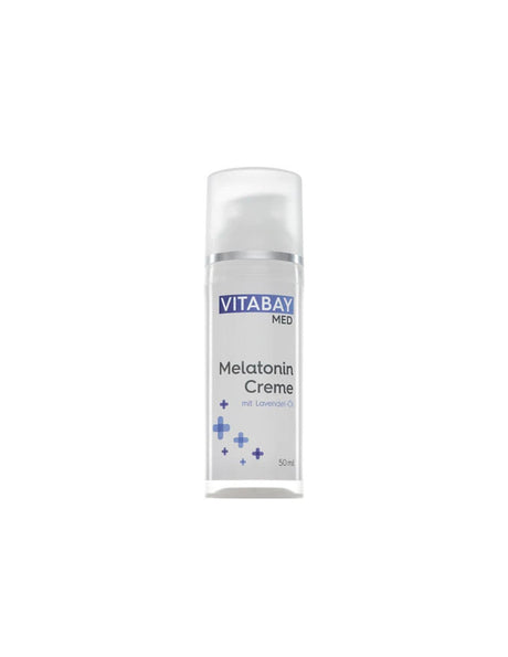 Insomnia - Cream with melatonin and lavender oil, 50 ml - Nutra Best Europe