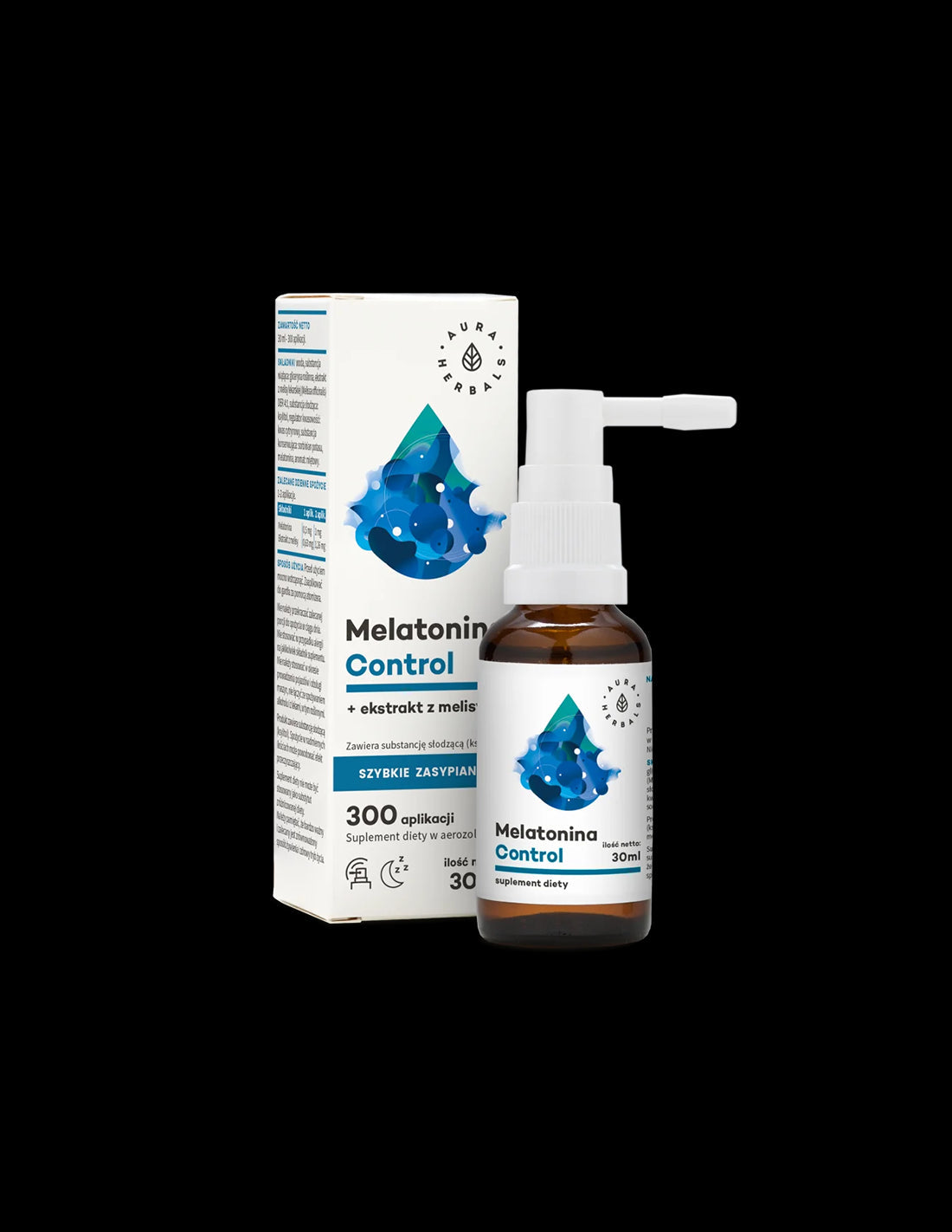 Insomnia - Melatonin + Lemon balm, oral spray 30 ml - Nutra Best Europe