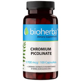 Chromium Picolinate 200 mcg - 100 capsules - Nutra Best Europe