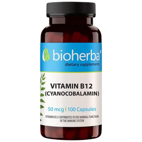 Vitamin B-12 50 mcg - 100 capsules - Nutra Best Europe
