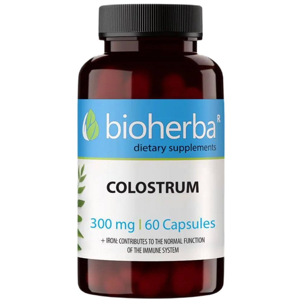 Colostrum 300 mg - 60 capsules - Nutra Best Europe