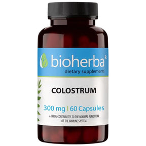 Colostrum 300 mg - 60 capsules - Nutra Best Europe