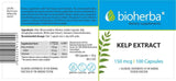 Kelp Extract 150 mcg - 100 capsules - Nutra Best Europe