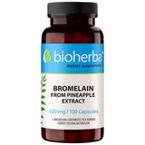 Bromelain 200 mg - 100 capsules - Nutra Best Europe