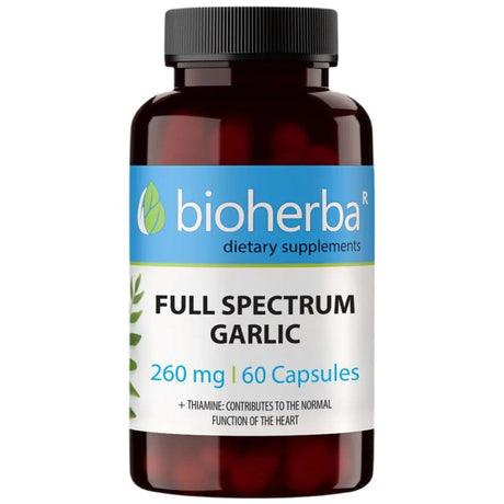 Full Spectrum Garlic 260 mg - 60 capsules - Nutra Best Europe
