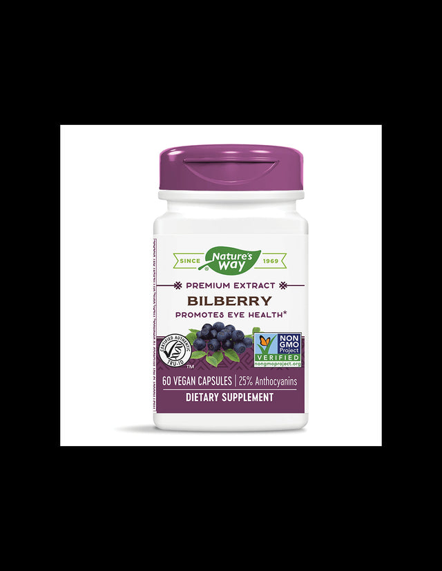 Bilberry 200 mg - 60 capsules - Nutra Best Europe