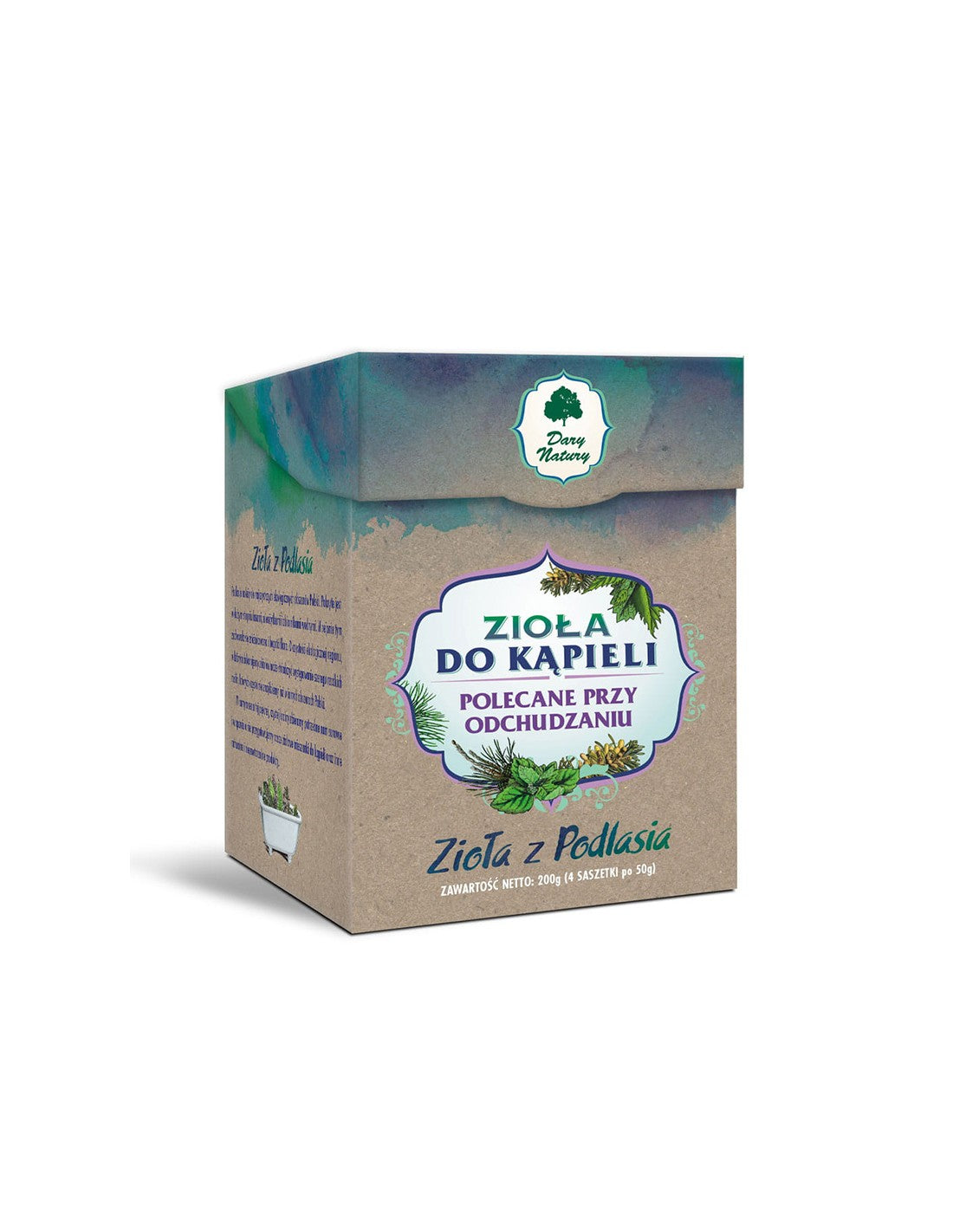 Aromatic Bath Herbs - Weight Reduction, 4 Sachets x 50g - Nutra Best Europe