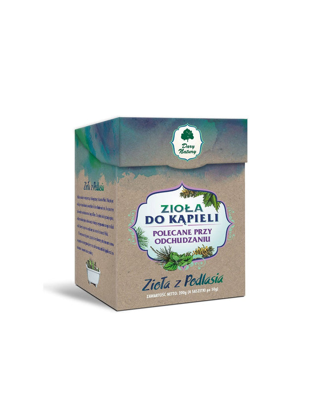 Aromatic Bath Herbs - Weight Reduction, 4 Sachets x 50g - Nutra Best Europe