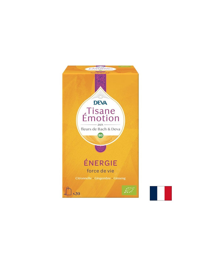 Herbal tea "Energy" (with floral elixirs according to Dr. Bach's method), 20 filter bags - Nutra Best Europe