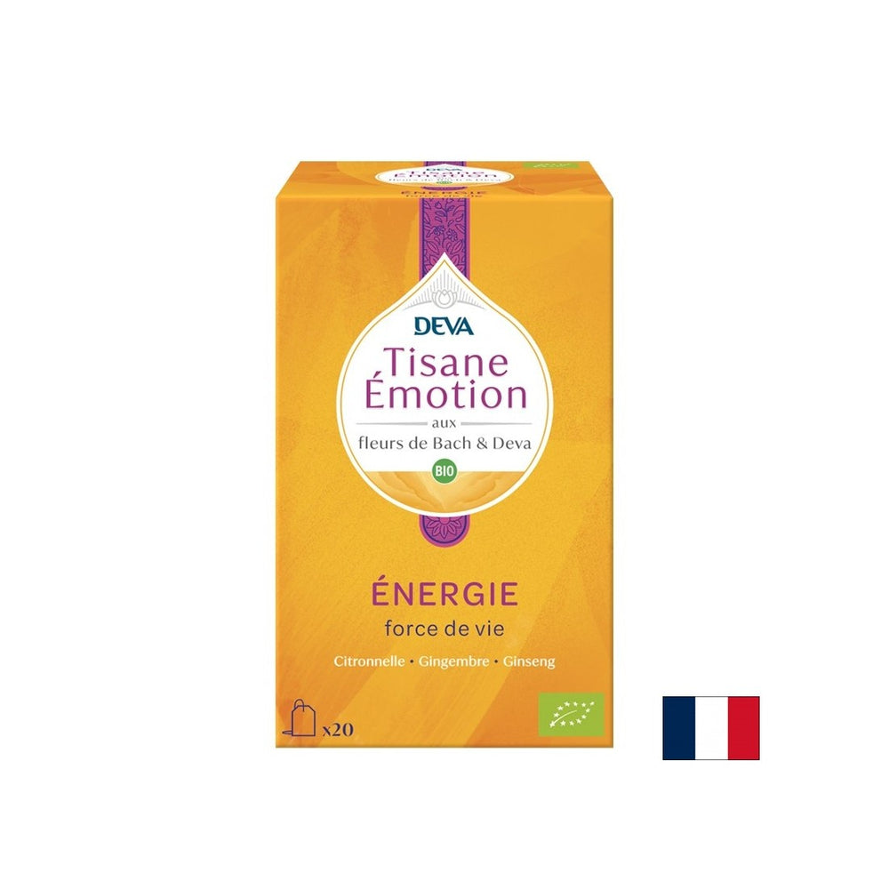 Herbal tea "Energy" (with floral elixirs according to Dr. Bach's method), 20 filter bags - Nutra Best Europe