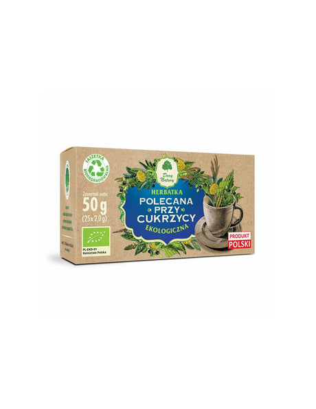 Herbal Tea for Diabetes Bio, 25 packets - Nutra Best Europe