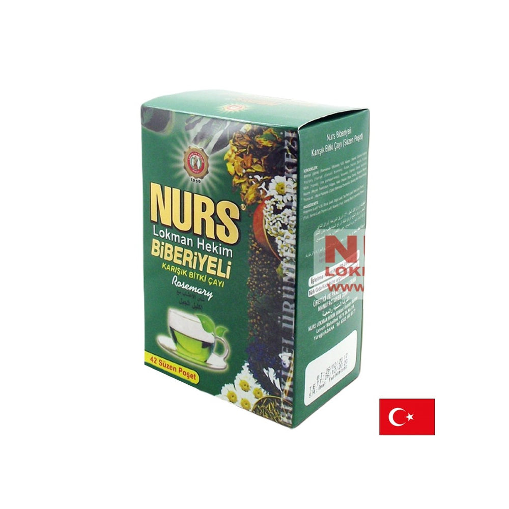 Herbal tea with rosemary, 42 filter bags - Nutra Best Europe