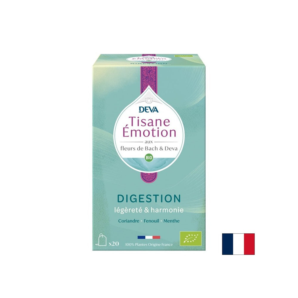 Herbal tea for good digestion (with floral elixirs according to Dr. Bach's method), 20 filter bags - Nutra Best Europe