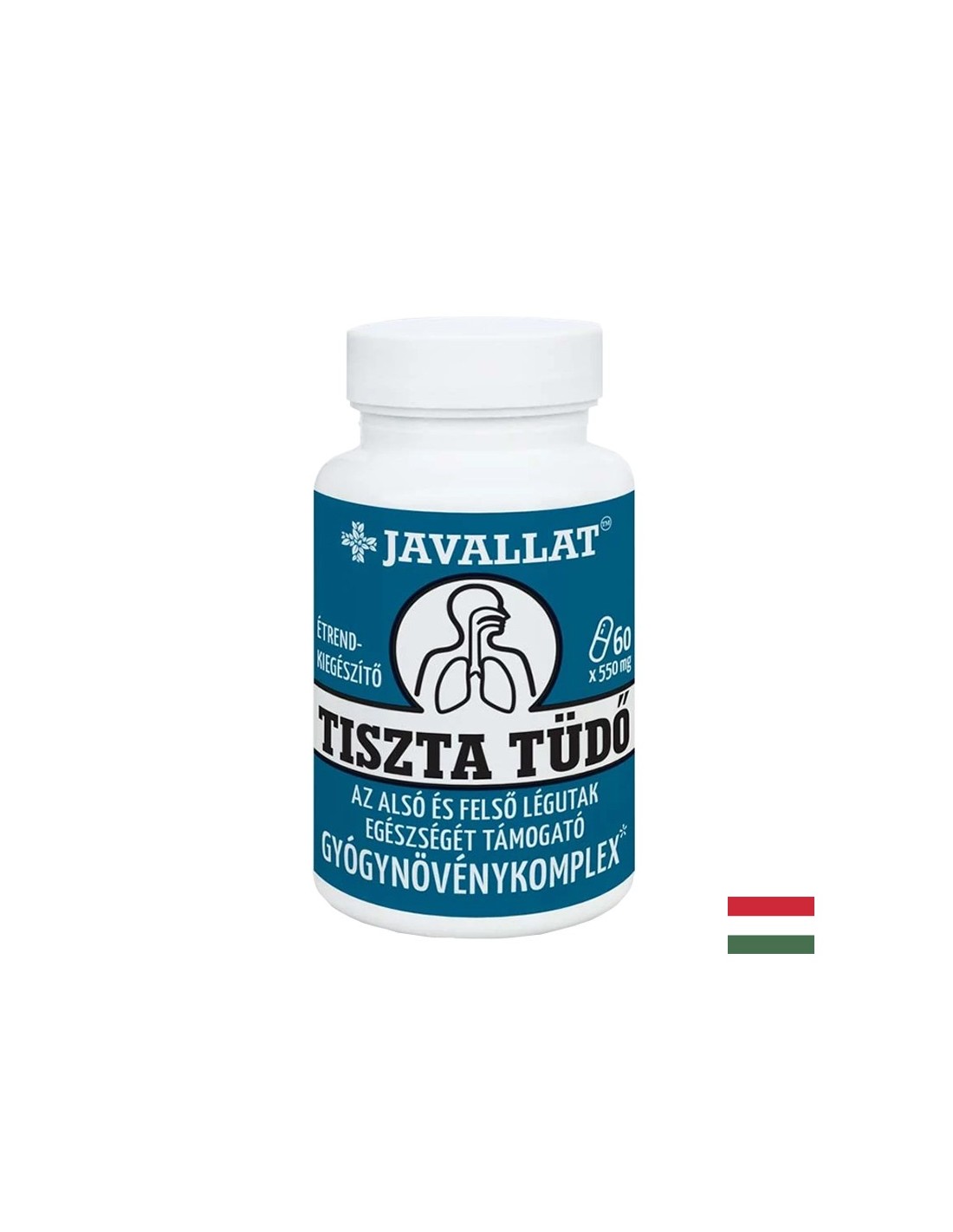 Herbal complex for the respiratory system, 60 capsules - Nutra Best Europe