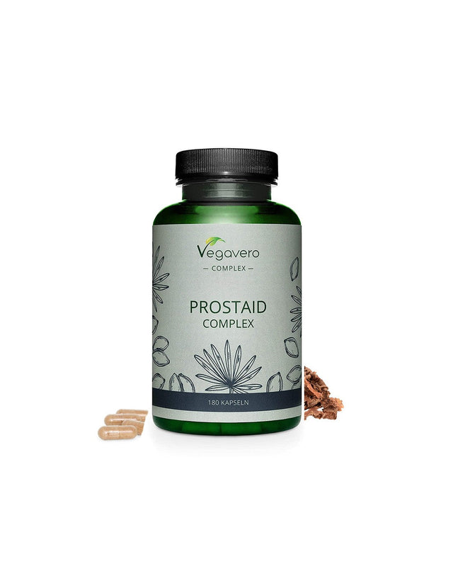 Herbal formula for a healthy prostate - Prostaid Complex, 180 capsules Vegavero - Nutra Best Europe