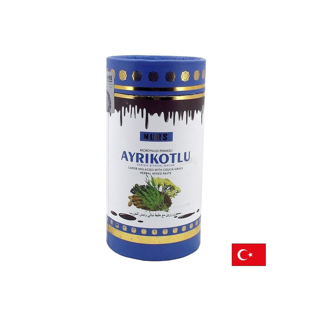 Herbal paste with carob molasses and puree - Detox, kidney and liver health, 400 g - Nutra Best Europe