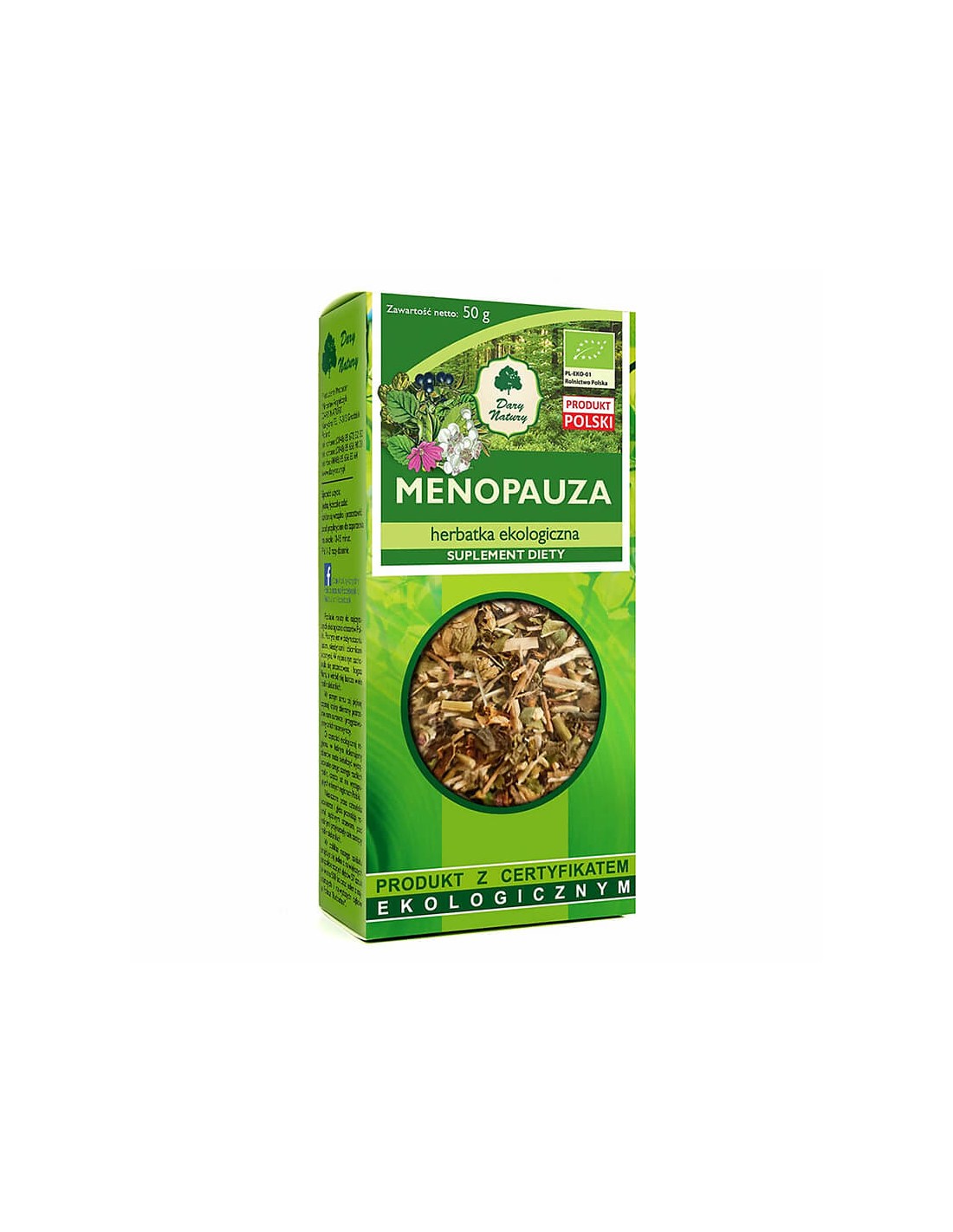 Herbal mixture for menopause Bio, 50 g - Nutra Best Europe