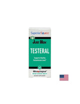 Herbal Testosterone Formula - Just Men® Testeral, 60 Sublingual Tablets Superior Source - Nutra Best Europe