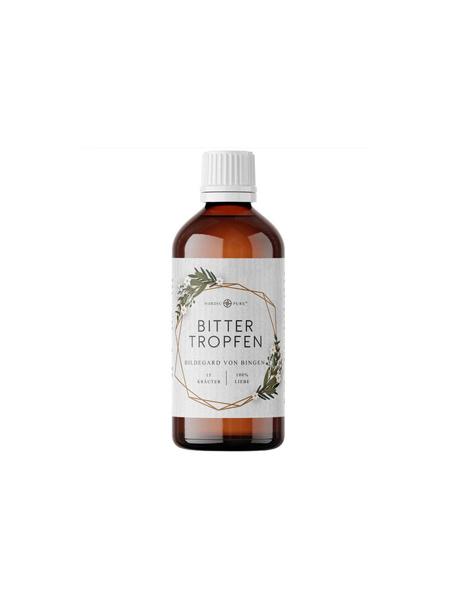 Herbal bitters - Drops according to the method of Hildegard von Bingen, 100 ml - Nutra Best Europe