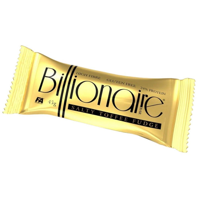 Billionaire Bar | High Fiber ~ Gluten Free ~ Protein Bar - 45 grams - Nutra Best Europe