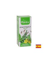 Against cough - Organic herbal syrup with Eucalyptus, Thyme and mullein flower - Plantispul Eco, 250 ml - Nutra Best Europe