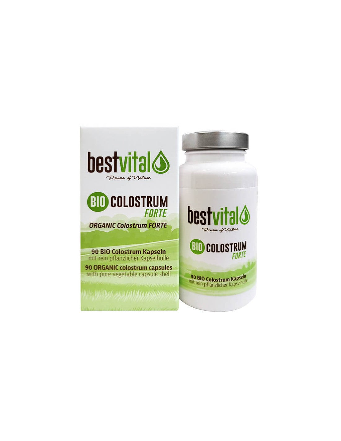 Immune system and vitality - Bio Colostrum Forte, 90 capsules - Nutra Best Europe