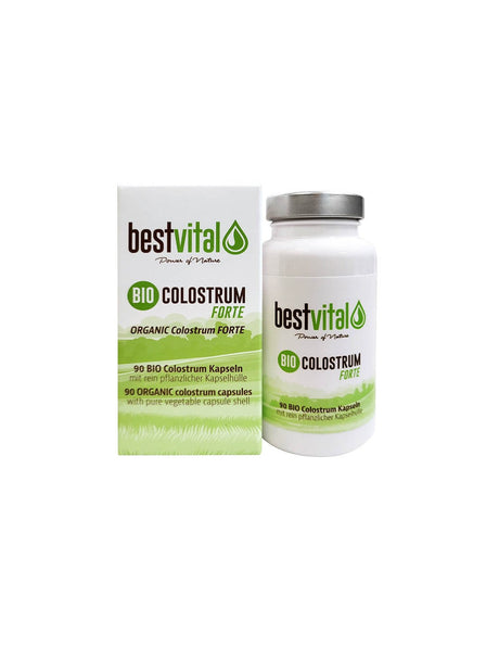 Immune system and vitality - Bio Colostrum Forte, 90 capsules - Nutra Best Europe