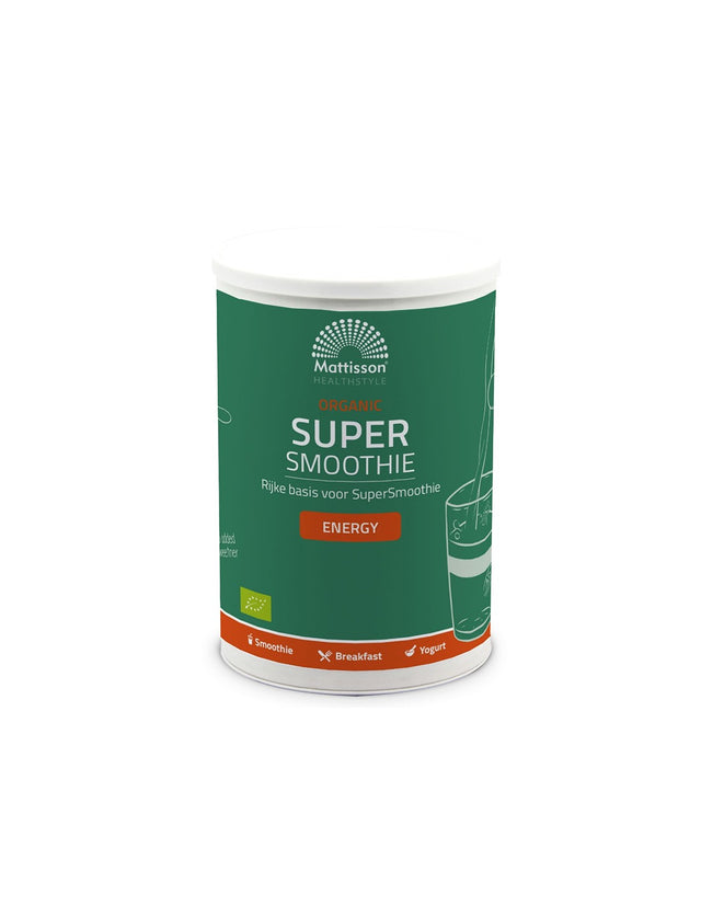 Bio Energy Super Smoothie Mix, 500 g powder Mattisson Healthstyle - Nutra Best Europe
