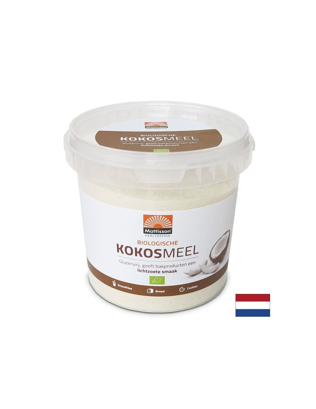 BIO Coconut flour, 500 g - Nutra Best Europe