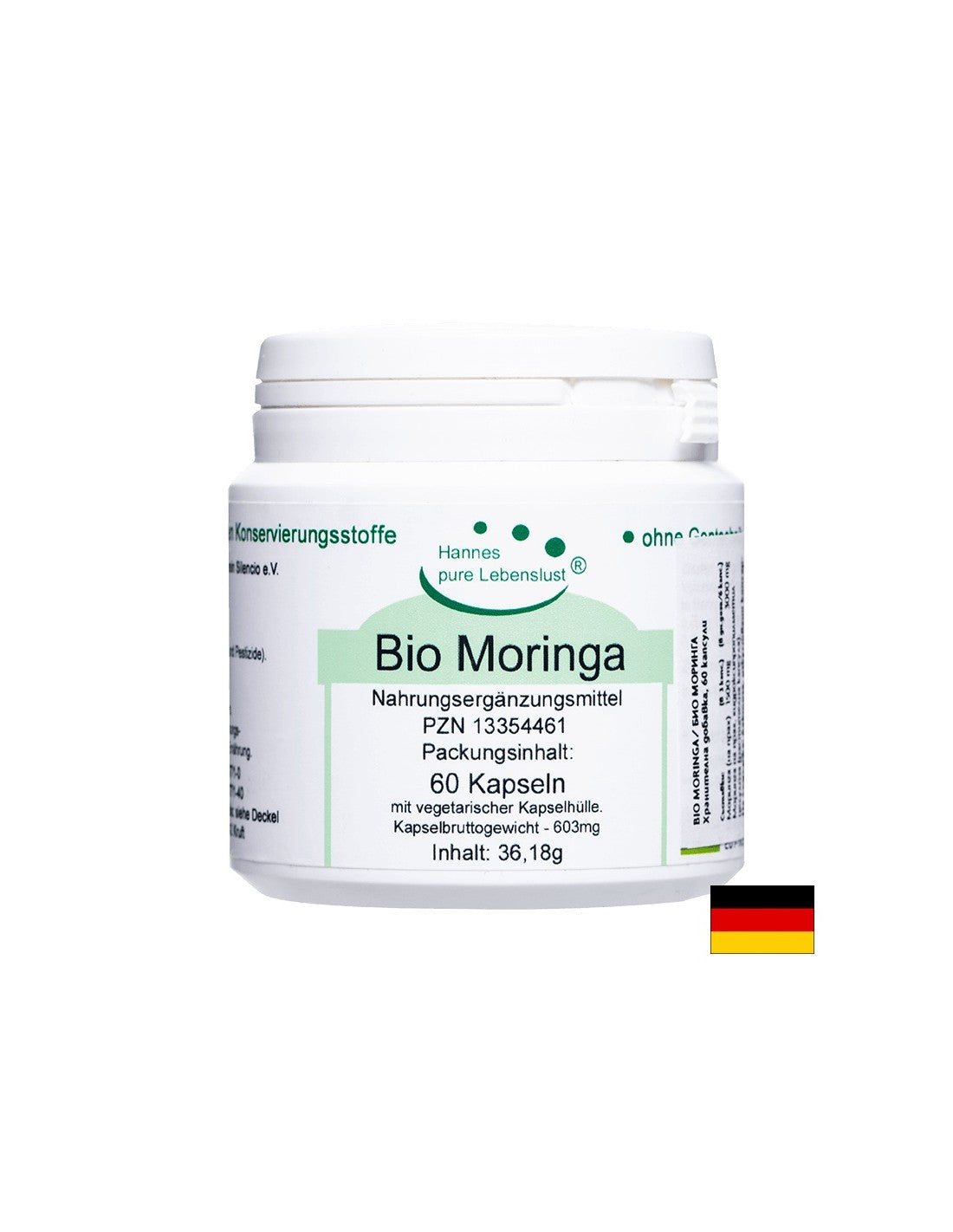 Bio Moringa, 60 capsules El Compra, - Nutra Best Europe