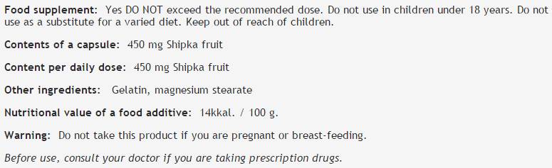 Vitamin C with Rose Hips 360 mg - 100 capsules - Nutra Best Europe