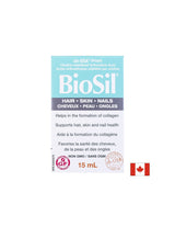 BioSil™ Hair, Skin & Nails 15 ml x 30 daily doses Natural Factors - Nutra Best Europe