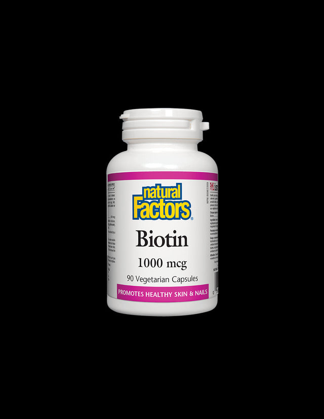 Biotin 1000 mcg - 90 capsules - Nutra Best Europe