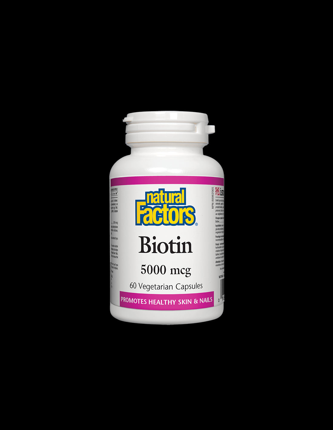 Biotin 5000 mcg - 60 capsules - Nutra Best Europe