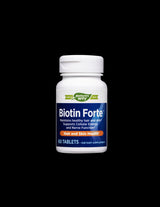 Biotin forte - hair, skin and nails - Formula with vitamins, 60 tablets - Nutra Best Europe