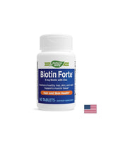Biotin Forte® - Biotin forte® with zinc, 60 tablets Nature's Way - Nutra Best Europe