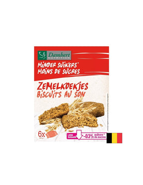 Wheat bran biscuits (no added sugar), 150 g - Nutra Best Europe