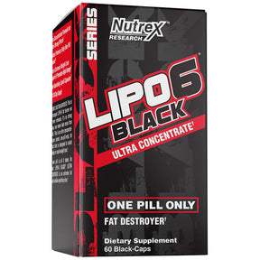 Lipo 6 Black / Ultra Concentrate - 60 capsules - Nutra Best Europe