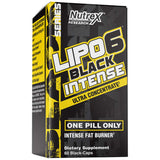 Lipo 6 Black / Intense / Ultra Concentrate - 60 capsules - Nutra Best Europe