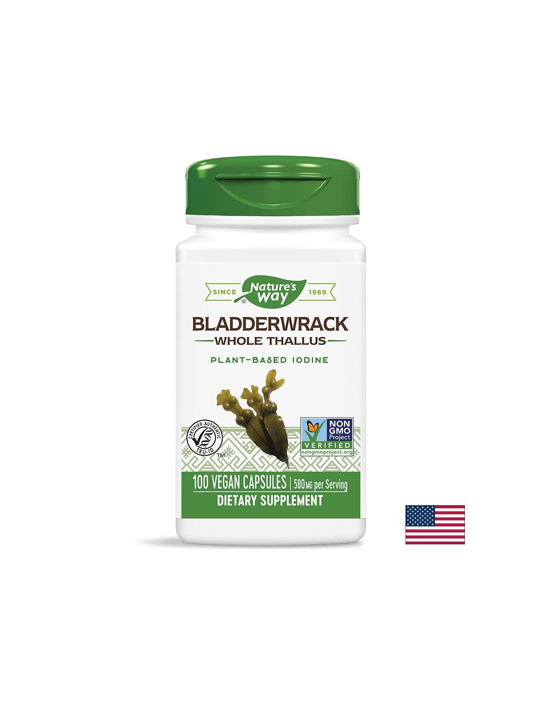 Bladderwrack 580 mg - 100 capsules - Nutra Best Europe