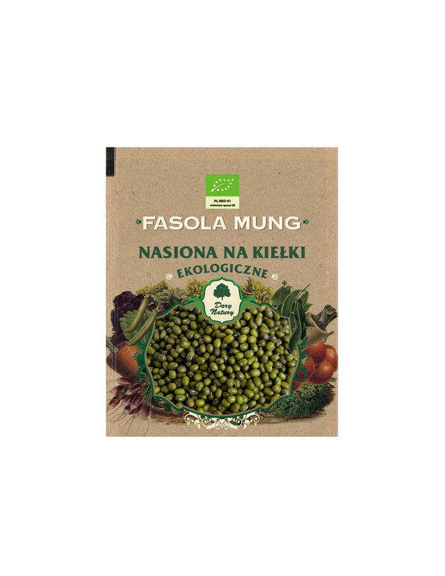 Mung beans - Seeds for sprouts Bio, 50 g Dary Natury - Nutra Best Europe