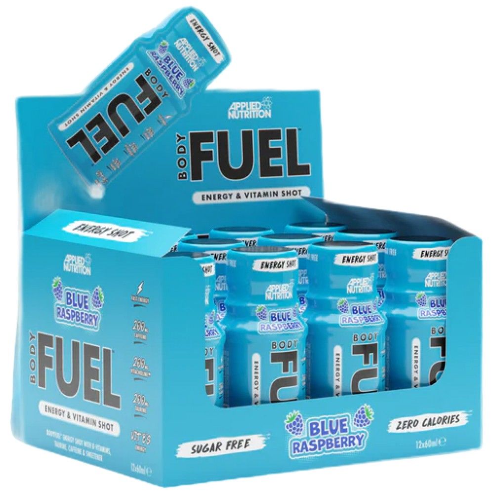 Bodyfuel Energy Shots - 12 x 60 ml - Nutra Best Europe